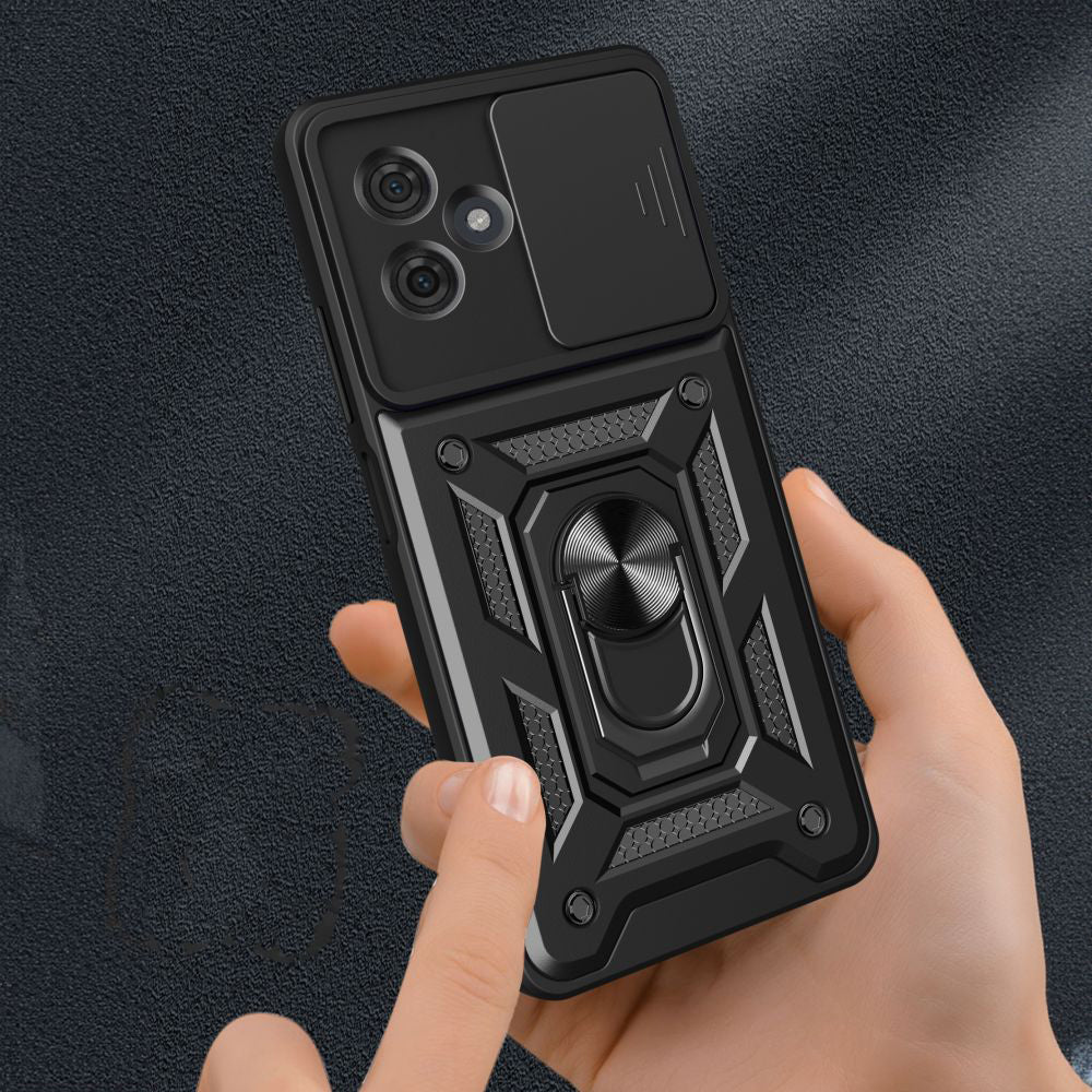 Husa de protectie Techsuit CamShield Series compatibila cu Motorola Moto G64, acoperire spate, rose gold
