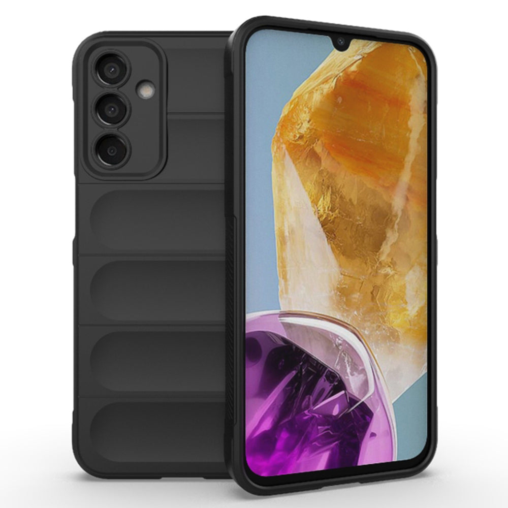 Husa de protectie Techsuit Magic Shield compatibila cu Samsung Galaxy M15, acoperire spate, negru