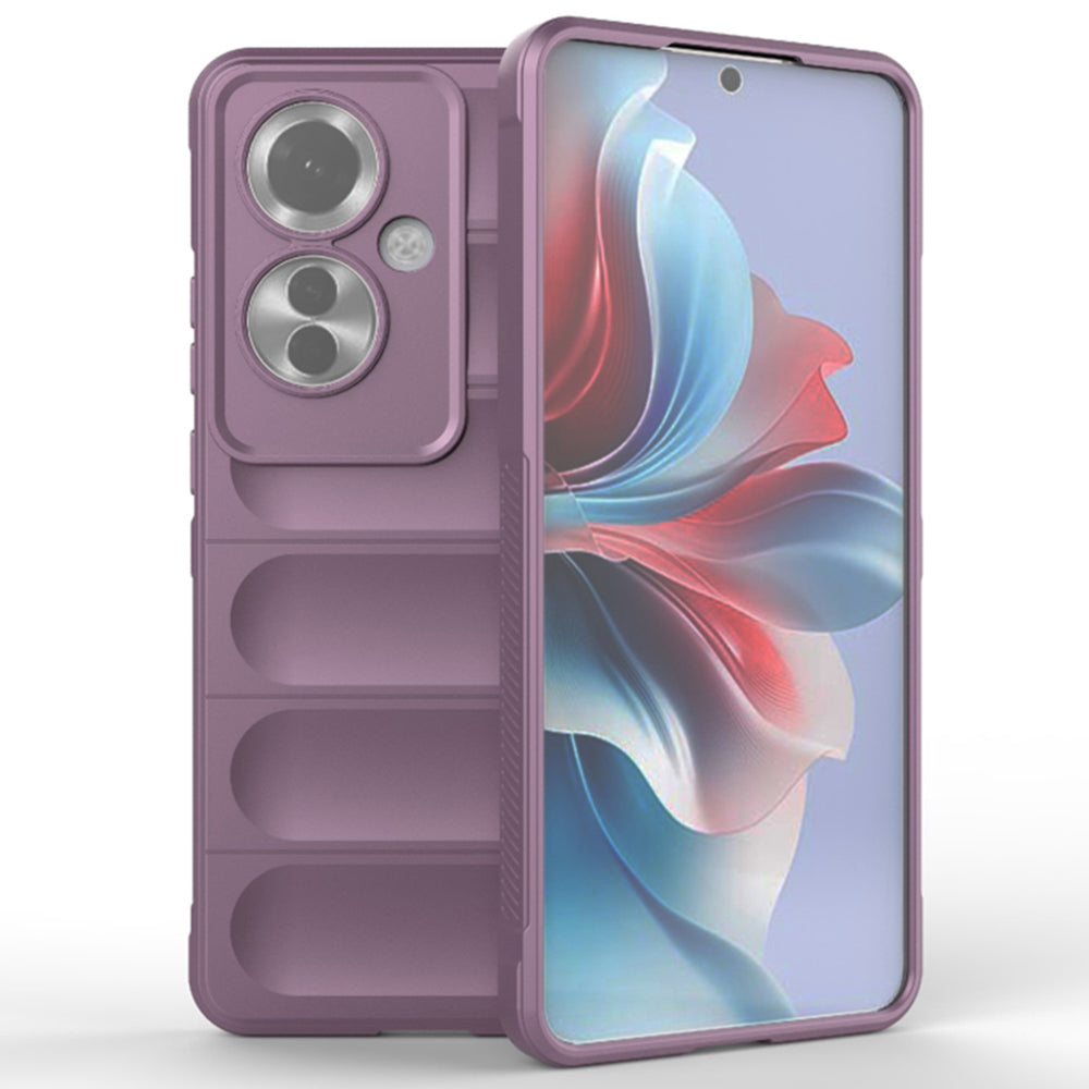 Husa de protectie Techsuit Magic Shield compatibila cu Oppo Reno11 F, acoperire spate, mov