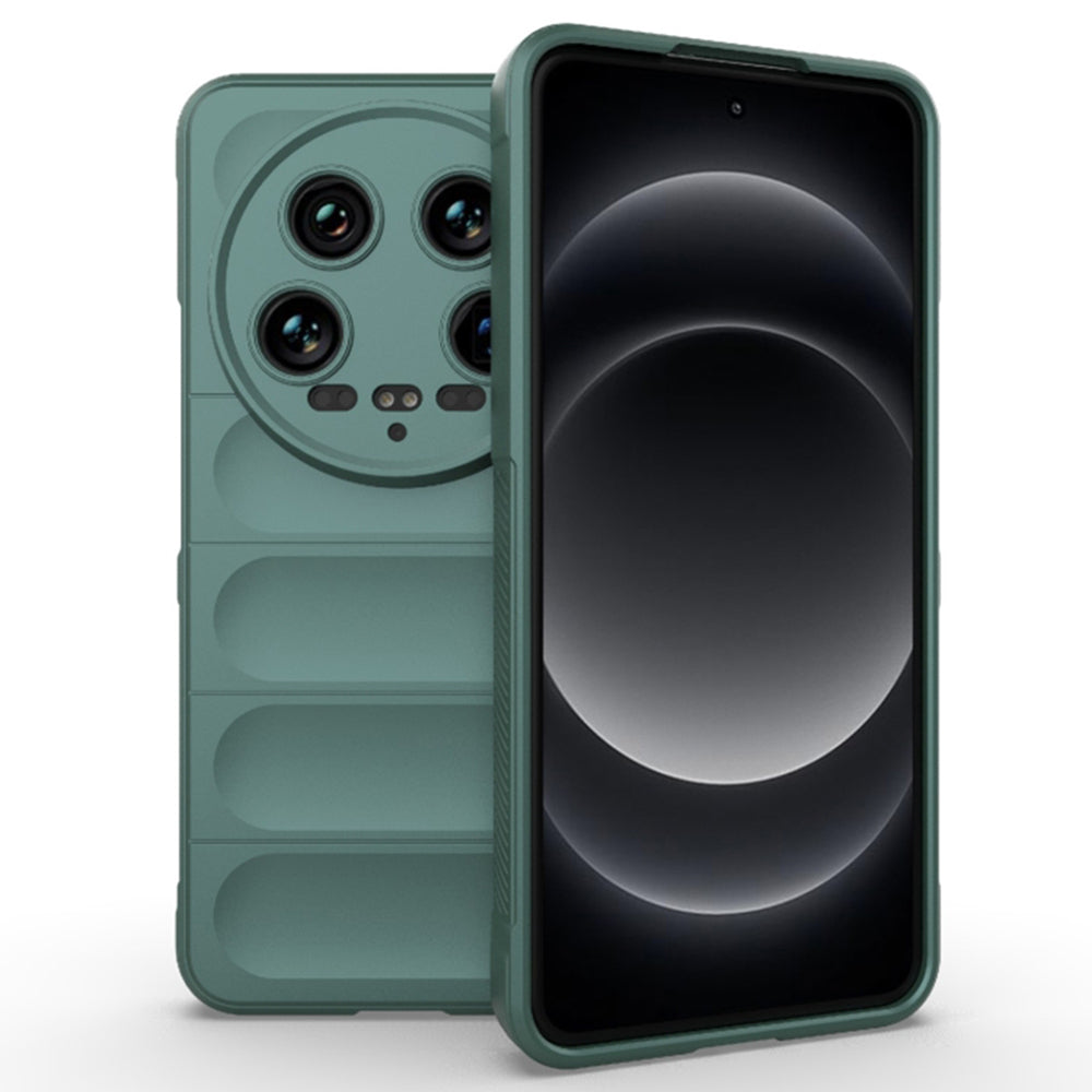 Husa de protectie Techsuit Magic Shield compatibila cu Xiaomi 14 Ultra, acoperire spate, verde