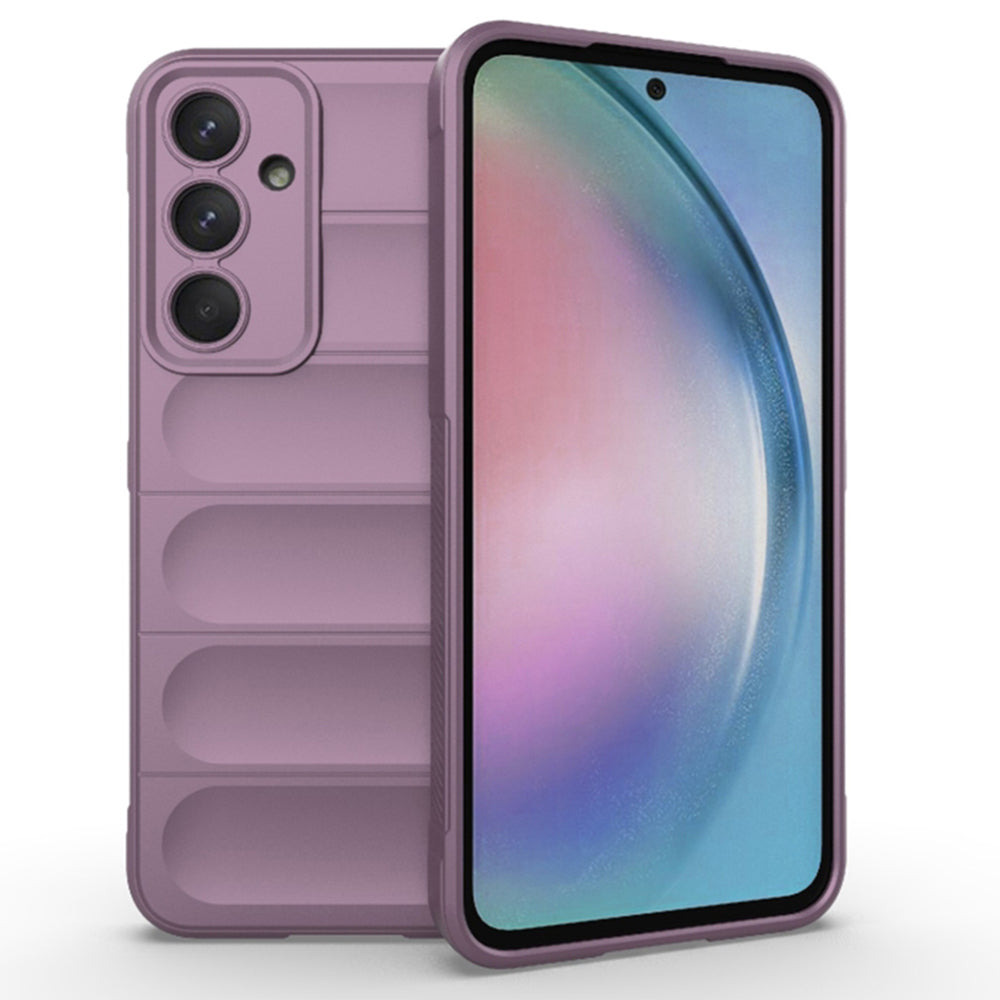 Husa de protectie Techsuit Magic Shield compatibila cu Samsung Galaxy A35 5G, acoperire spate, mov