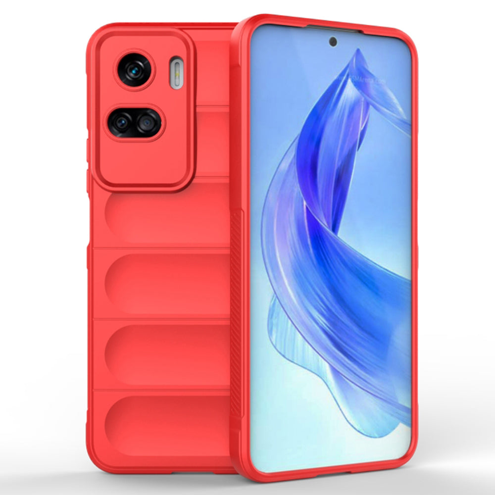Husa de protectie Techsuit Magic Shield compatibila cu Honor 90 Lite, acoperire spate, rosu