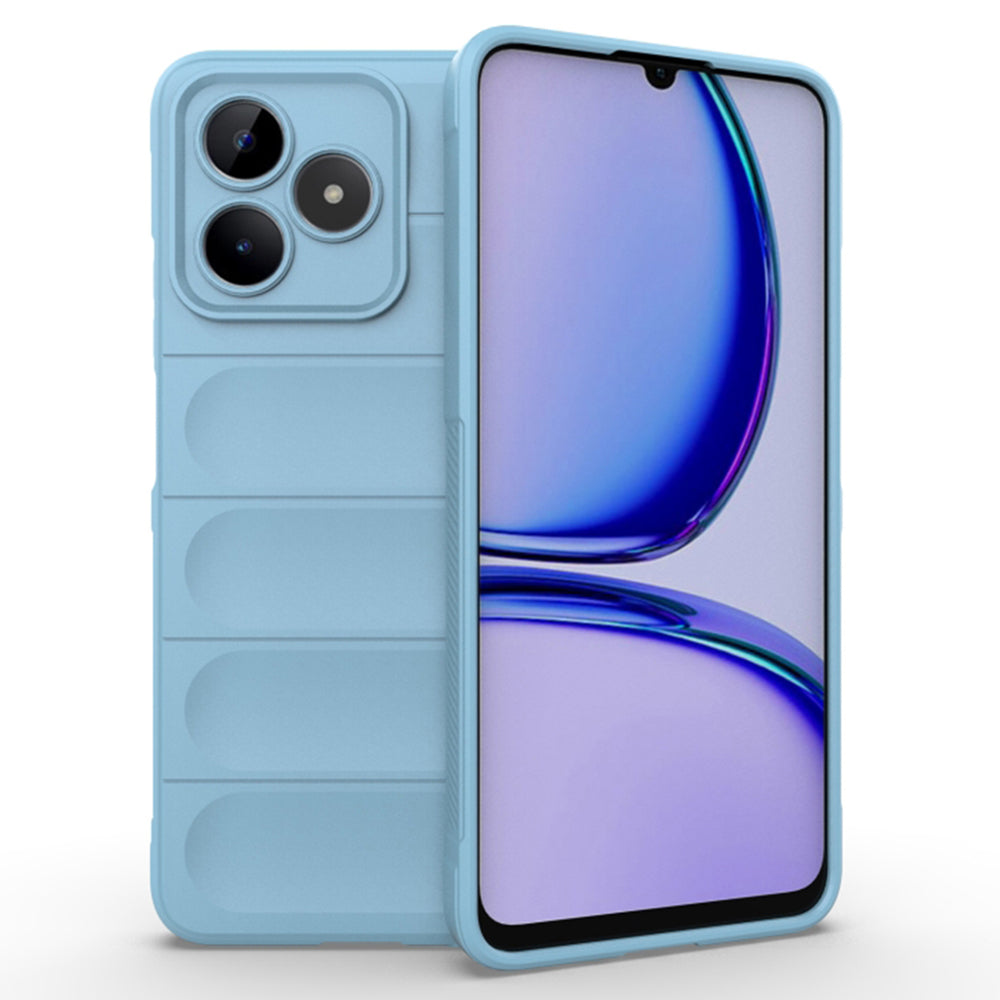 Husa de protectie Techsuit Magic Shield compatibila cu Realme C53, acoperire spate, albastru inchis
