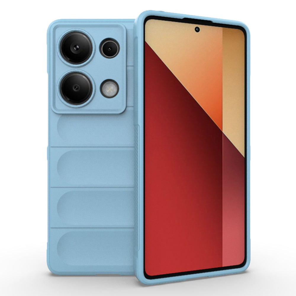 Husa de protectie Techsuit Magic Shield compatibila cu Xiaomi Redmi Poco X6, acoperire spate, albastru inchis
