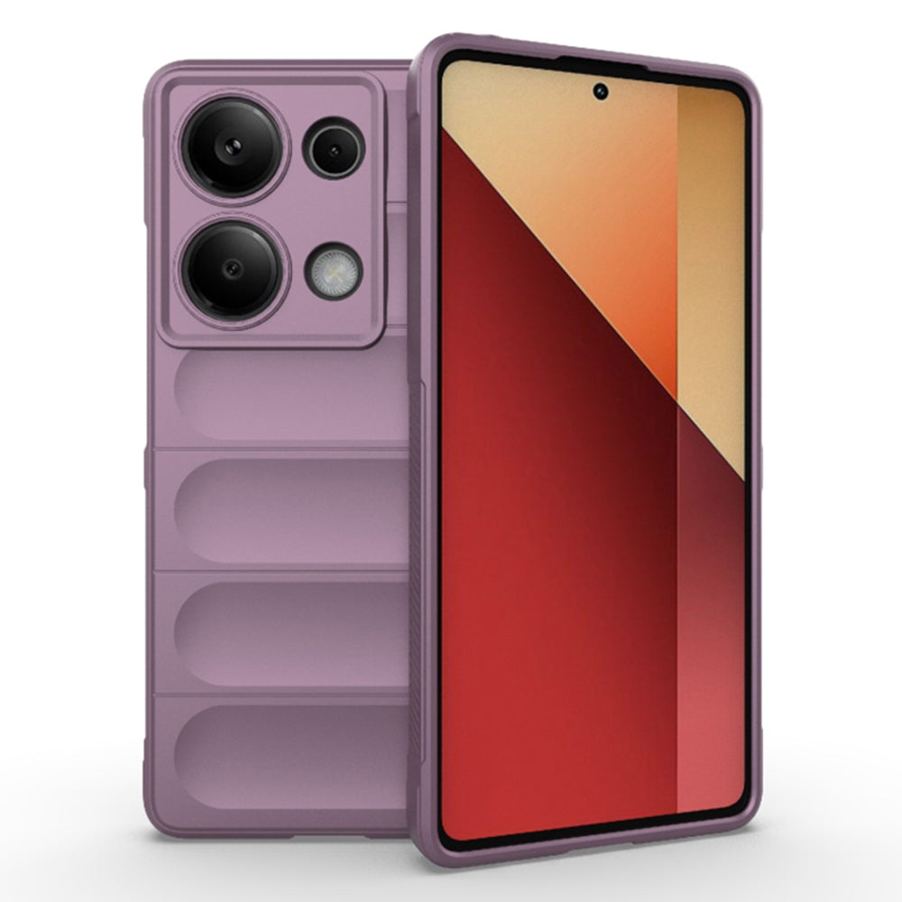 Husa de protectie Techsuit Magic Shield compatibila cu Xiaomi Redmi Note 13 Pro 5G, acoperire spate, mov