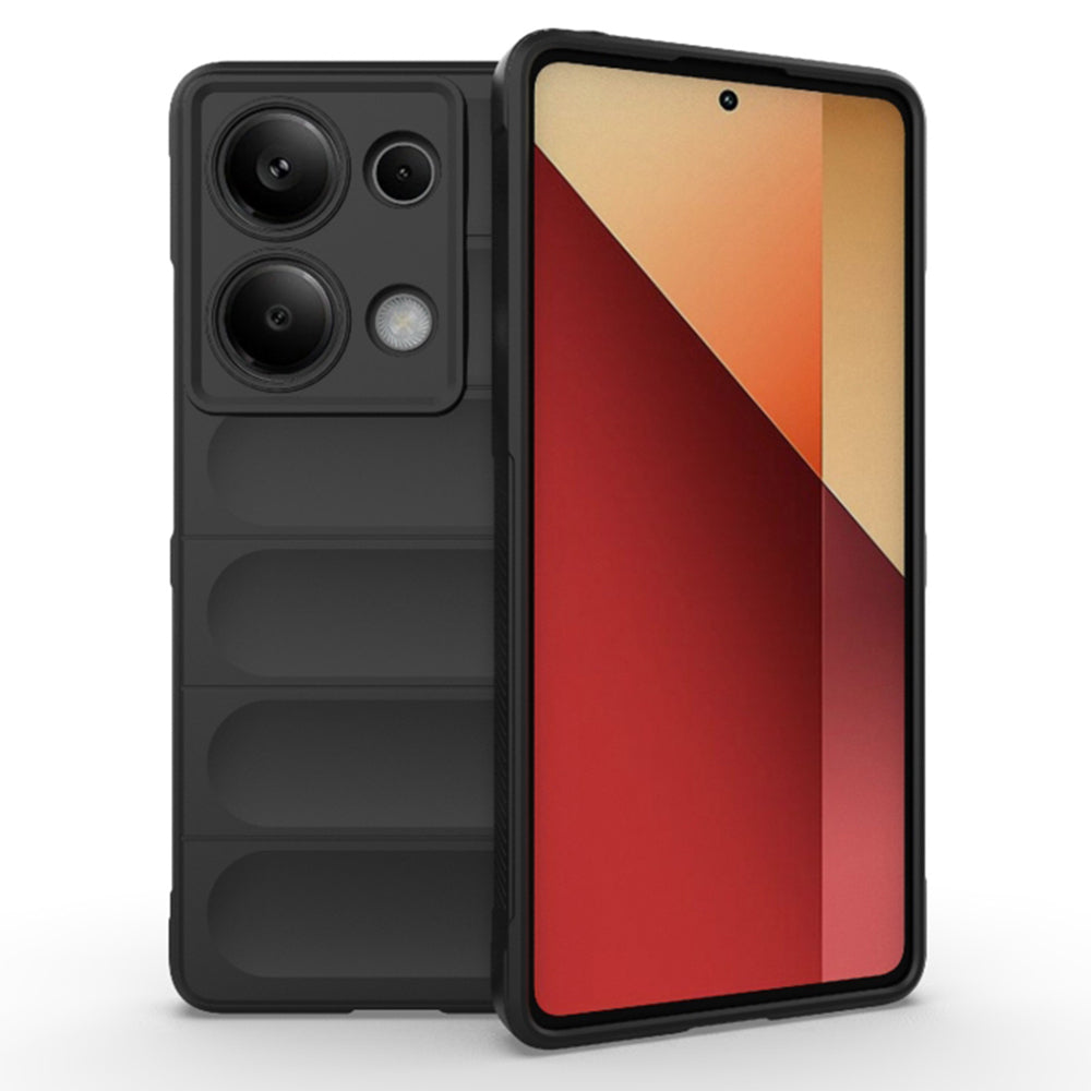 Husa de protectie Techsuit Magic Shield compatibila cu Xiaomi Redmi Note 13 Pro 4G, acoperire spate, negru