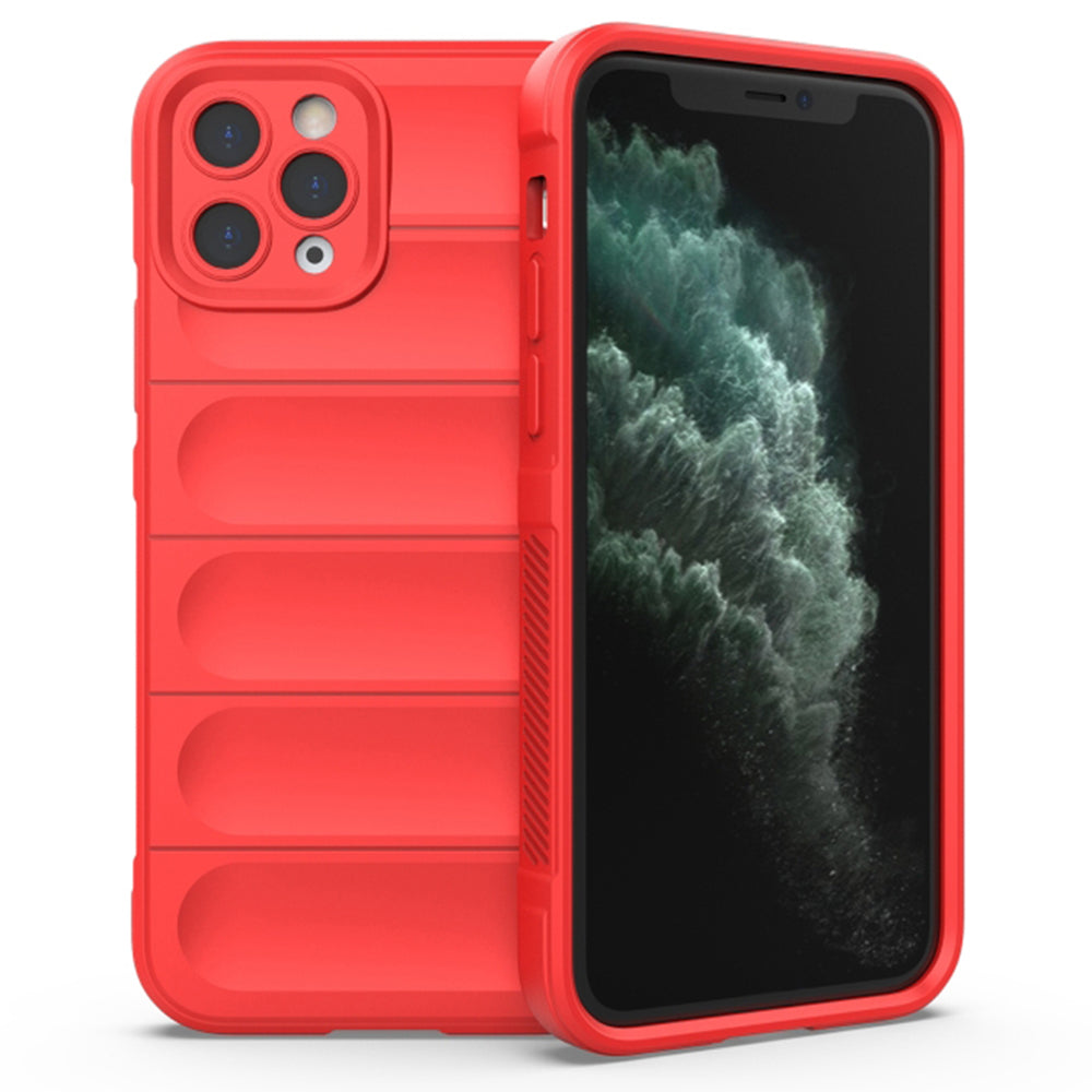 Husa de protectie Techsuit Magic Shield compatibila cu Apple iPhone 11 Pro, acoperire spate, rosu