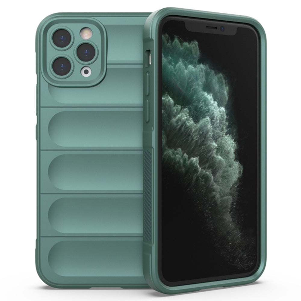 Husa de protectie Techsuit Magic Shield compatibila cu Apple iPhone 11 Pro Max, acoperire spate, verde