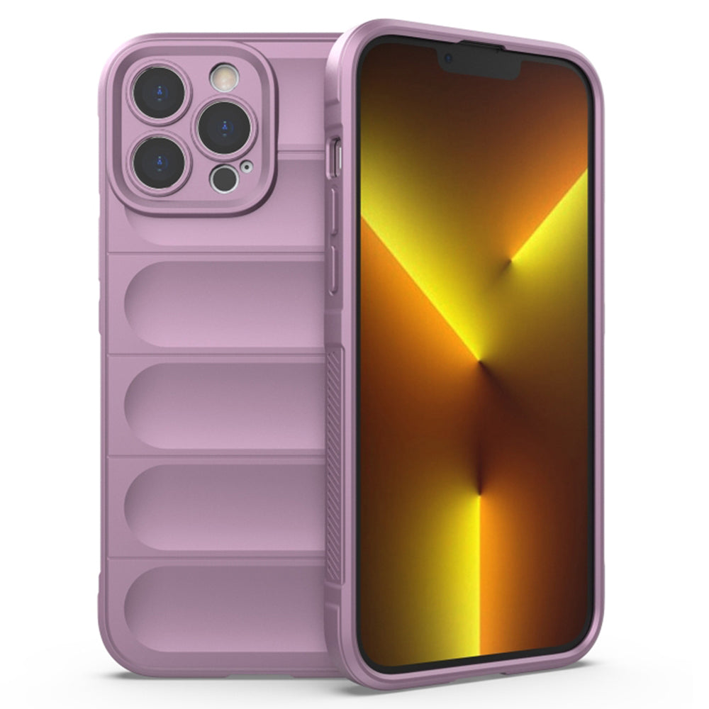 Husa de protectie Techsuit Magic Shield compatibila cu Apple iPhone 13 Pro, acoperire spate, mov