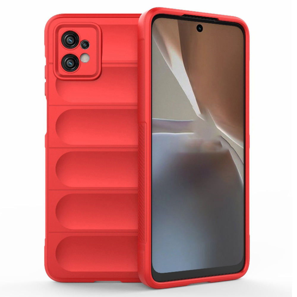 Husa de protectie Techsuit Magic Shield compatibila cu Motorola Moto G32, acoperire spate, rosu