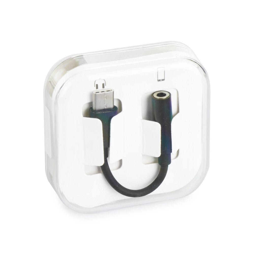Adaptor Tip C - Jack 3.5mm (Negru) Box