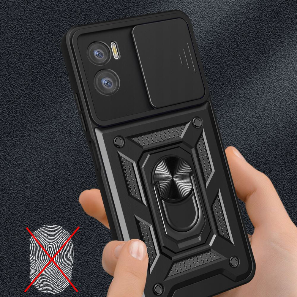 Husa de protectie Techsuit CamShield Series compatibila cu Motorola Moto E22, acoperire spate, verde