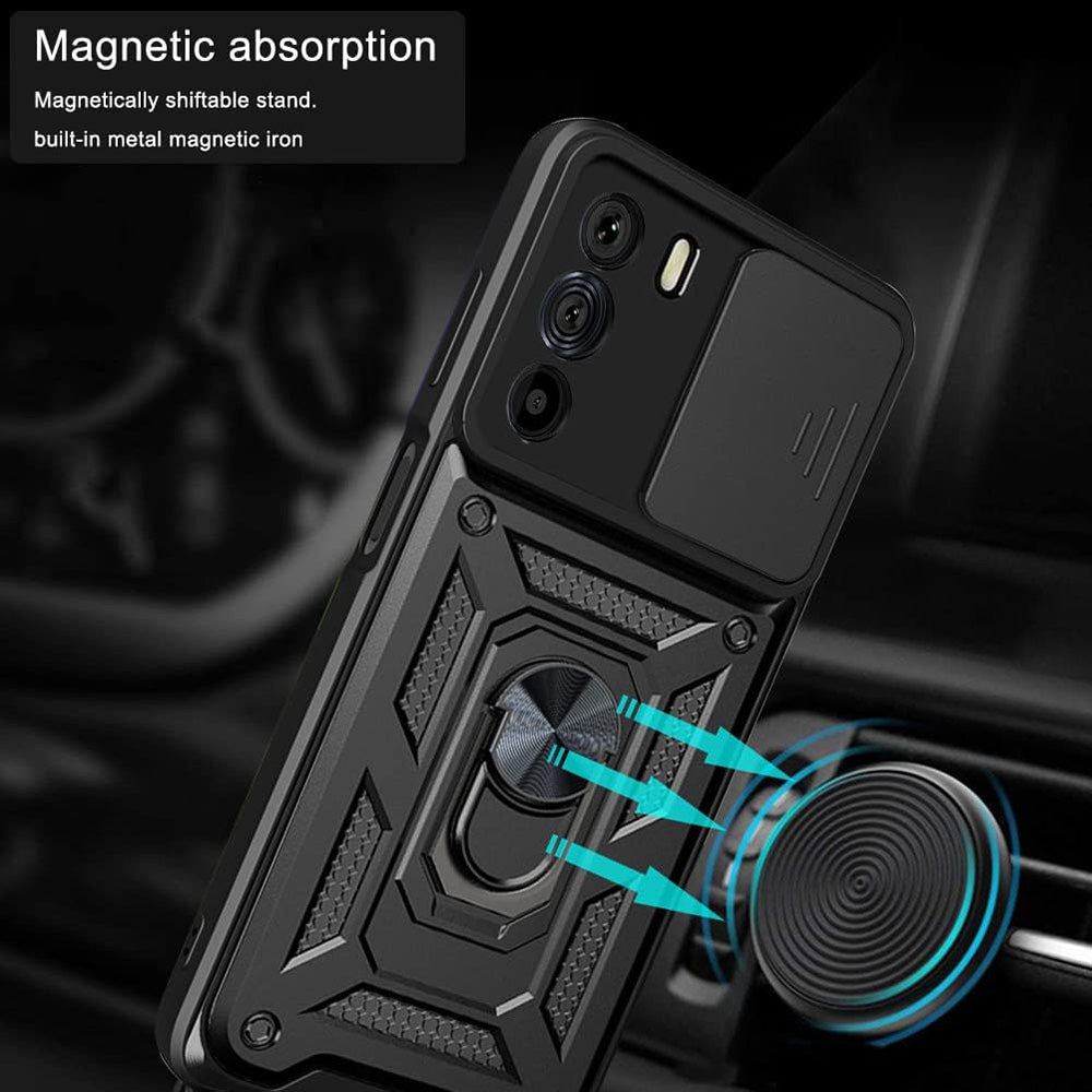 Husa de protectie Techsuit CamShield Series compatibila cu Motorola Edge 30, acoperire spate, rose gold