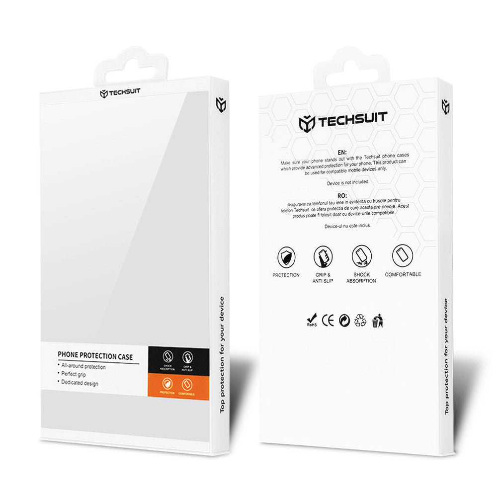 Husa de protectie Techsuit Luxury Crystal MagSafecompatibila cu Apple iPhone 13 Pro Max, acoperire spate, rose gold