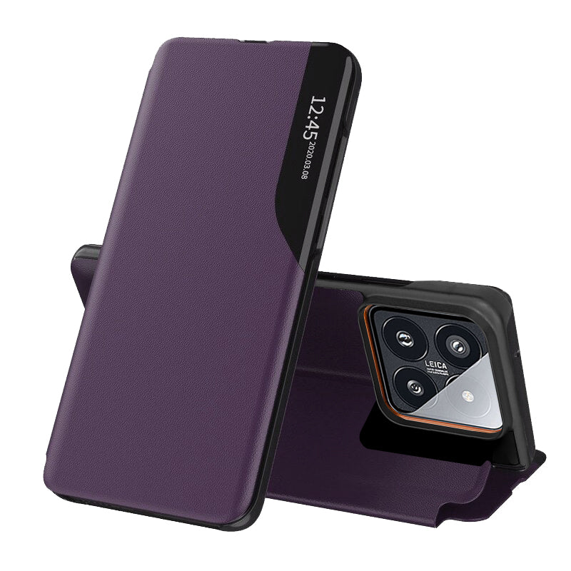 Husa de protectie Techsuit eFold Series compatibila cu Xiaomi 14 Pro, acoperire spate, mov