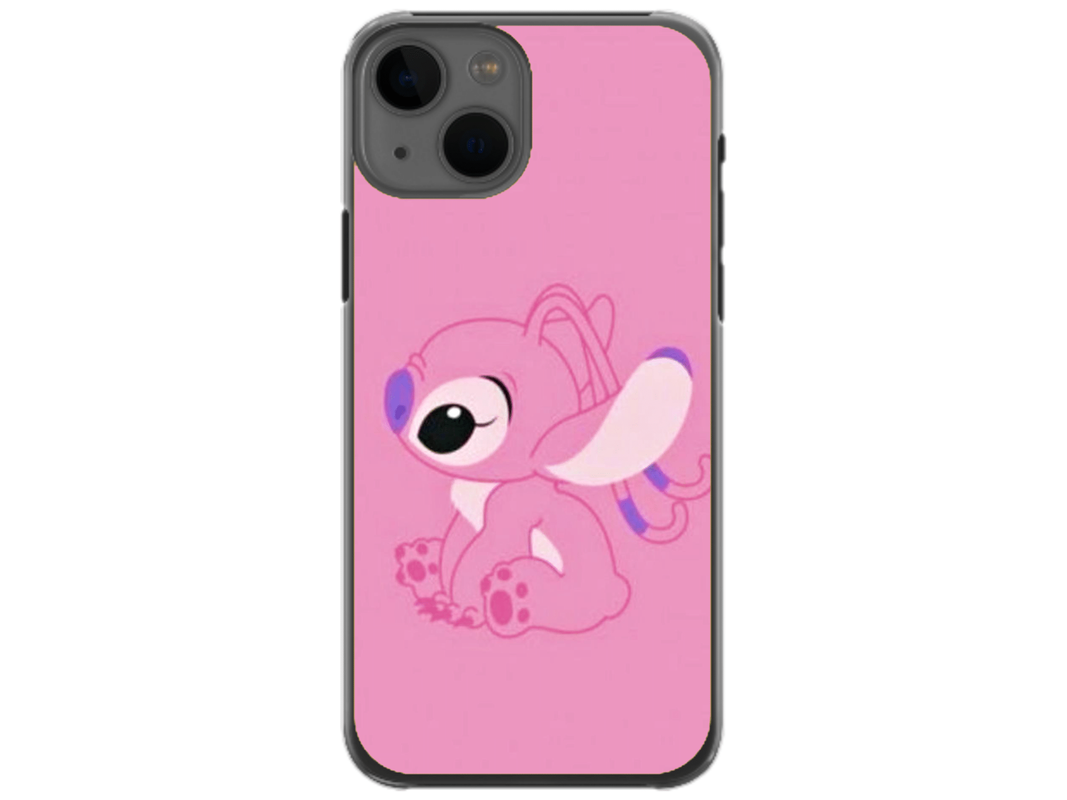 Husa Silicon HQCover compatibila cu Apple iPhone 13 Mini, model Stich v1, rezistenta la socuri si zgarieturi, SP1M00010