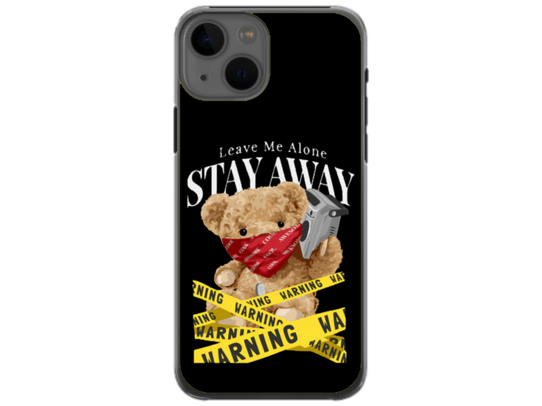 Husa Silicon HQCover compatibila cu Apple iPhone 13 Mini, model Urs Cool v3, rezistenta la socuri si zgarieturi, SP1M00036