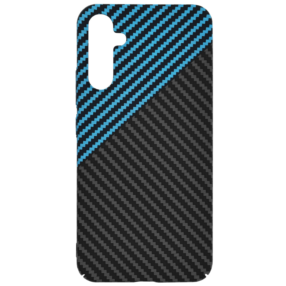 Husa de protectie Techsuit Carbonite FiberShell compatibila cu Samsung Galaxy A05s , acoperire spate, albastru si negru