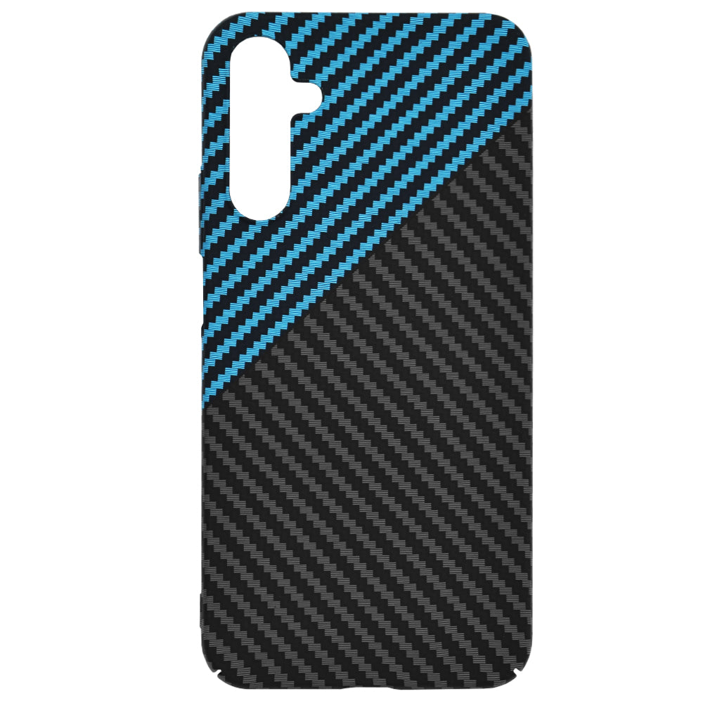 Husa de protectie Techsuit Carbonite FiberShell compatibila cu Samsung Galaxy A14 5G , acoperire spate, albastru si negru