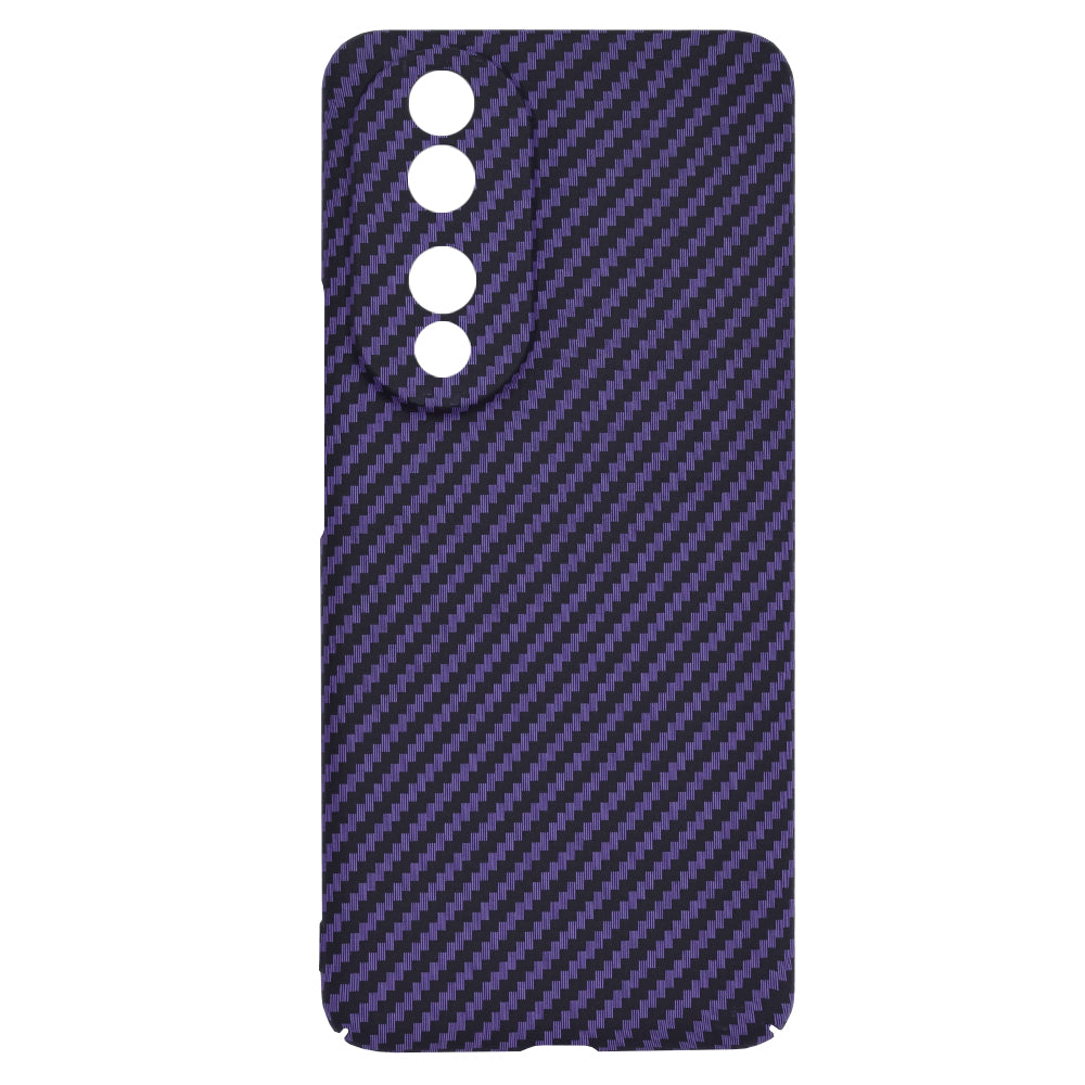 Husa de protectie Techsuit Carbonite FiberShell compatibila cu Honor 90, acoperire spate, mov