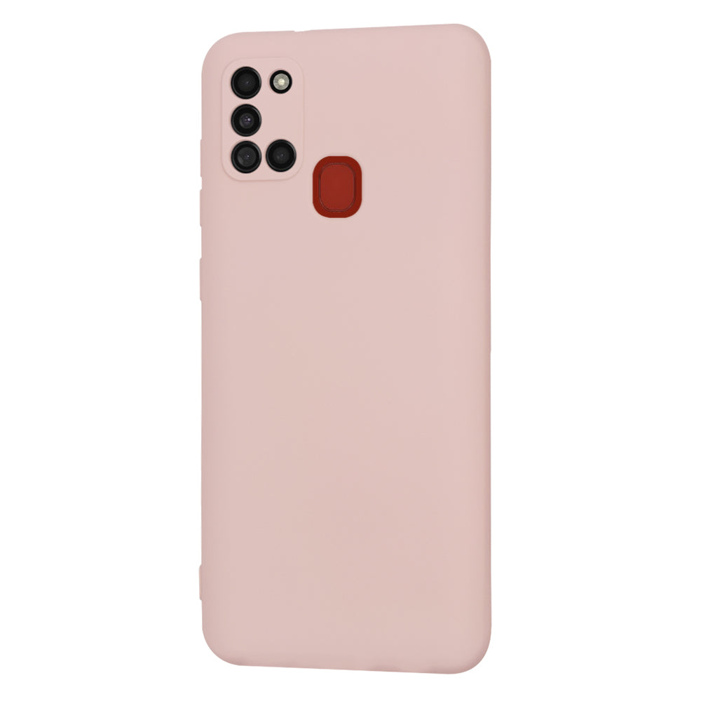 Husa de protectie Techsuit SoftFlex compatibila cu Samsung Galaxy A21s, acoperire spate, roz pudra
