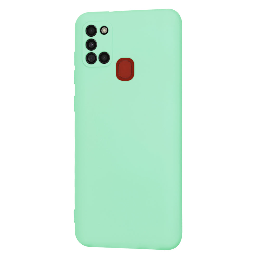 Husa de protectie Techsuit SoftFlex compatibila cu Samsung Galaxy A21s, acoperire spate, verde menta