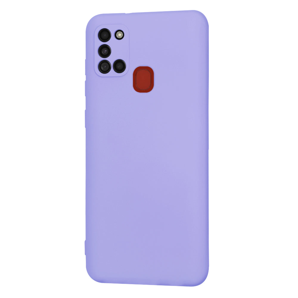Husa de protectie Techsuit SoftFlex compatibila cu Samsung Galaxy A21s, acoperire spate, violet
