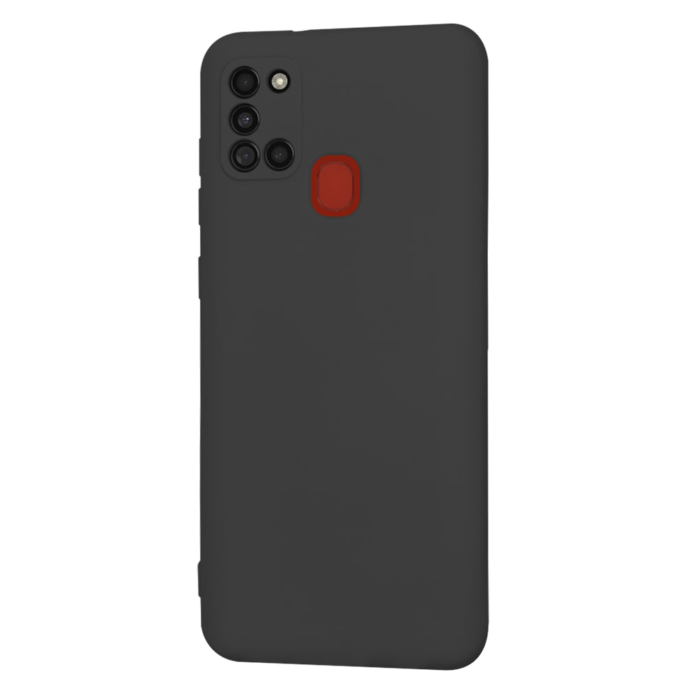 Husa de protectie Techsuit SoftFlex compatibila cu Samsung Galaxy A21s, acoperire spate, negru