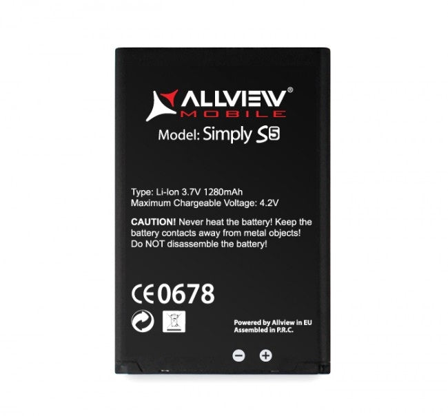 Acumulator Original ALLVIEW SIMPLY S5 (1280 mAh)