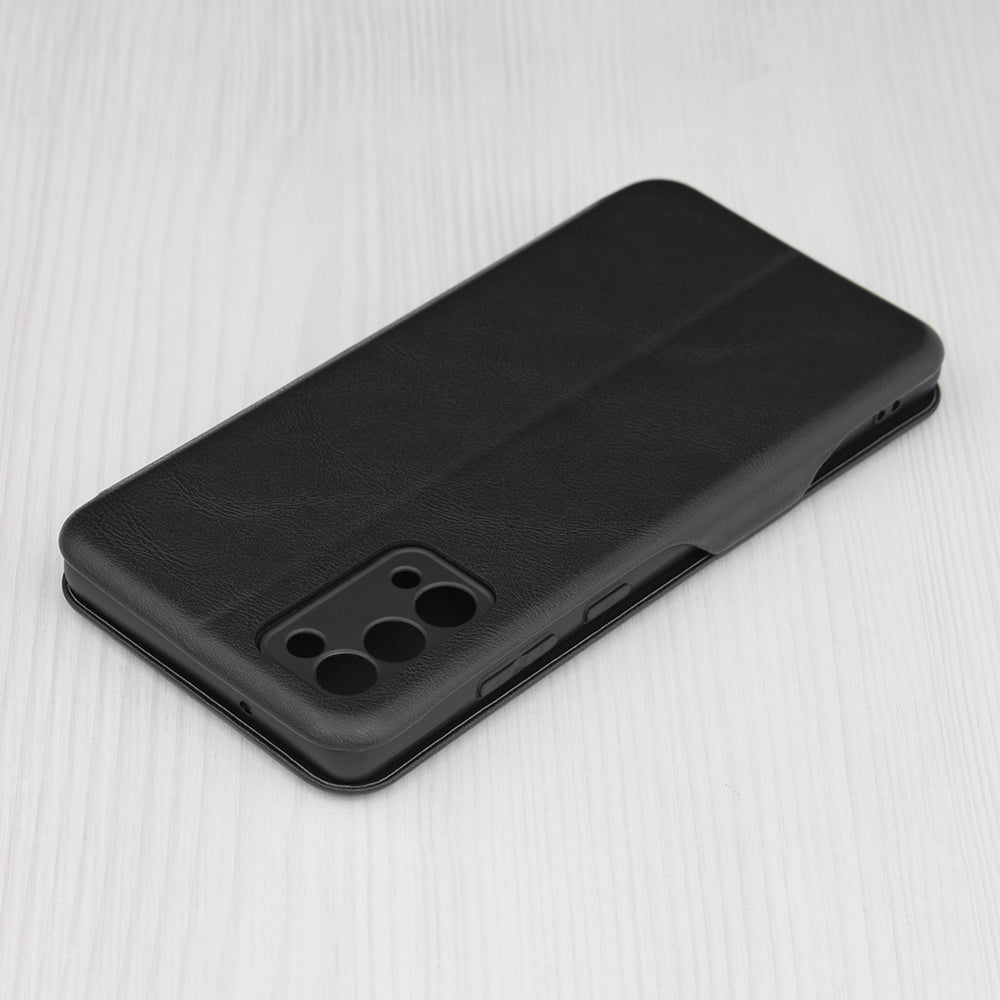 Husa de protectie Techsuit Safe Wallet Plus compatibila cu Samsung Galaxy Note 20 5G, acoperire spate, negru