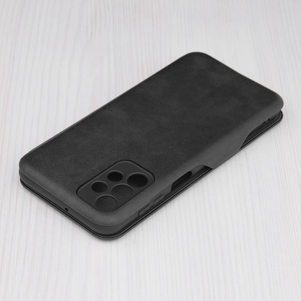 Husa de protectie Techsuit Safe Wallet Plus compatibila cu Samsung Galaxy A23 5G, acoperire spate, negru
