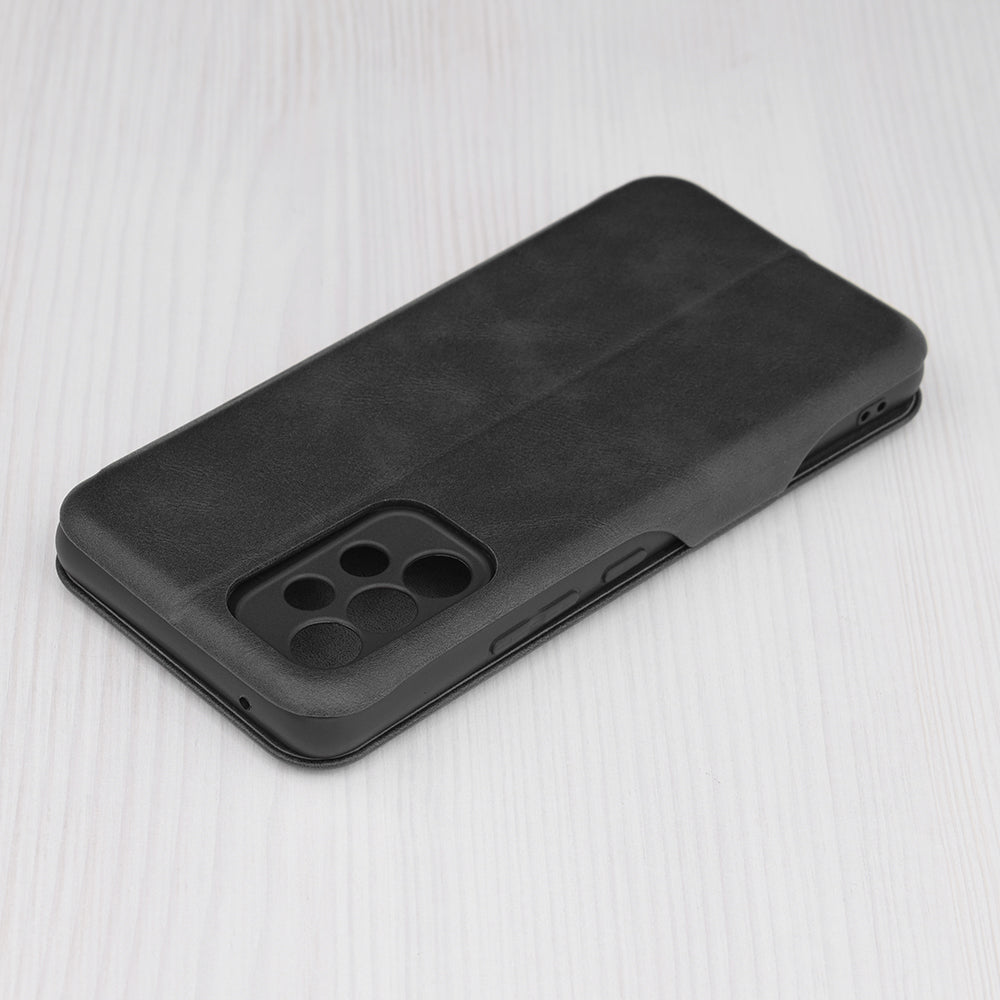 Husa de protectie Techsuit Safe Wallet Plus compatibila cu Samsung Galaxy A53 5G, acoperire spate, negru