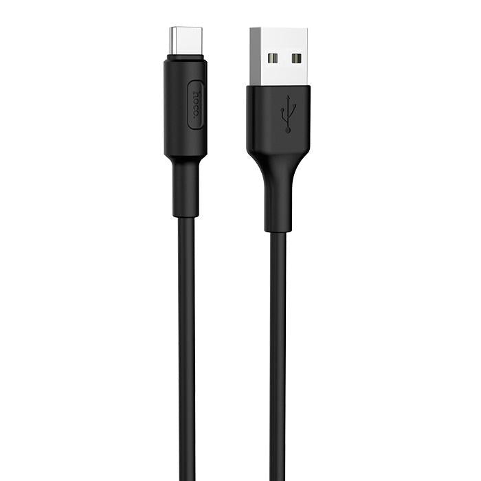Cablu Date & Incarcare Tip C - 1 Metru (Negru) HOCO X25