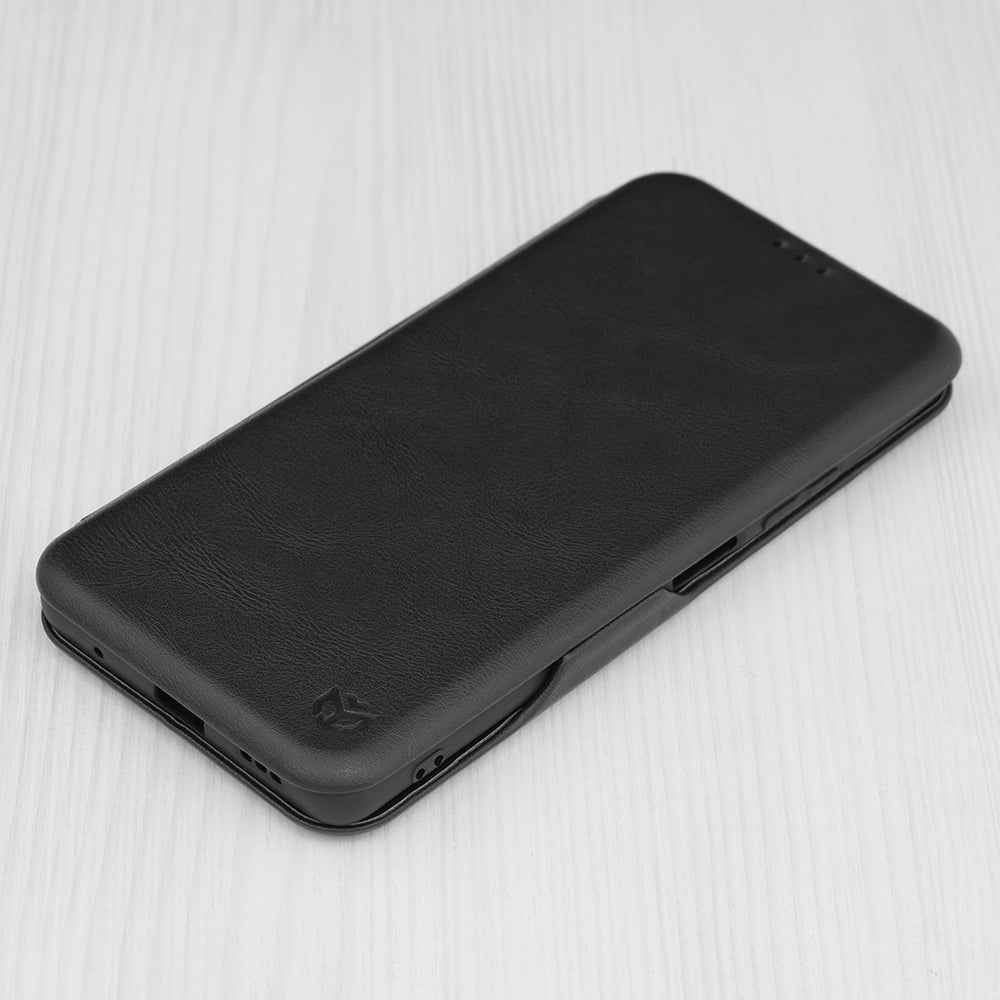 Husa de protectie Techsuit Safe Wallet Plus compatibila cu Xiaomi Redmi Note 13 4G, acoperire spate, verde