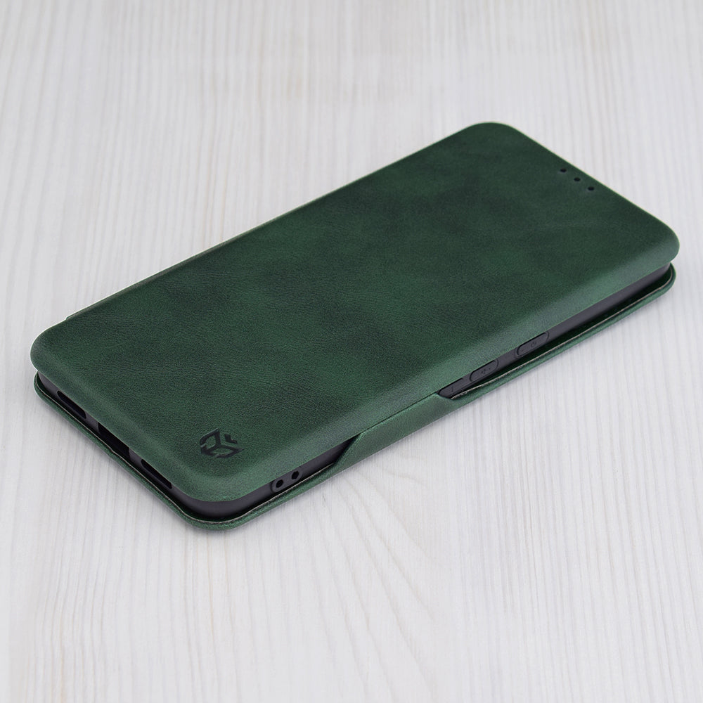 Husa de protectie Techsuit Safe Wallet Plus compatibila cu Google Pixel 8 Pro, acoperire spate, verde