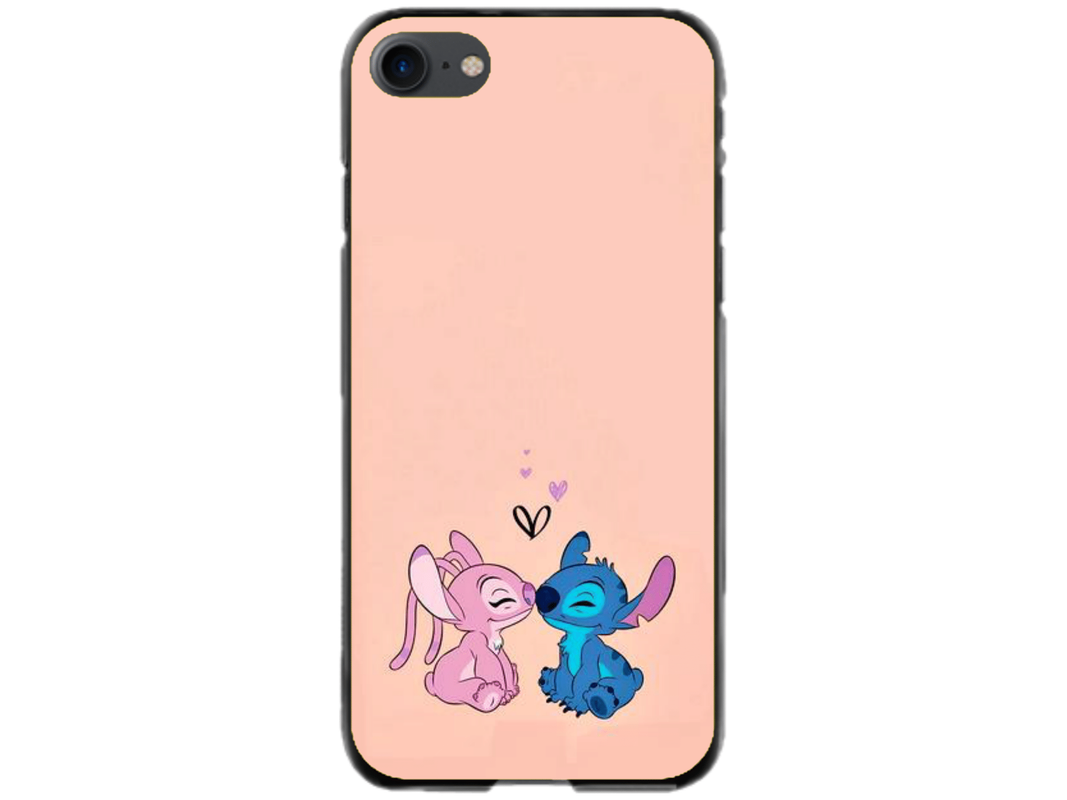 Husa Silicon HQCover compatibila cu Apple iPhone SE 2, model Stitch v9, rezistenta la socuri si zgarieturi, SP1M00040