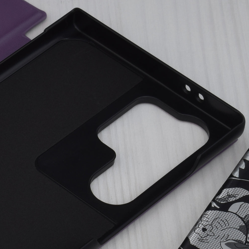 Husa de protectie Techsuit eFold Series compatibila cu Samsung Galaxy S24 Ultra, acoperire spate, mov