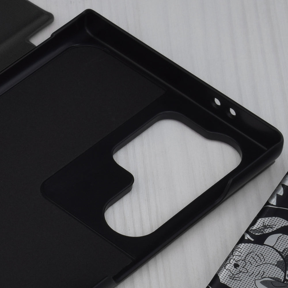 Husa de protectie Techsuit eFold Series compatibila cu Samsung Galaxy S24 Ultra, acoperire spate, negru