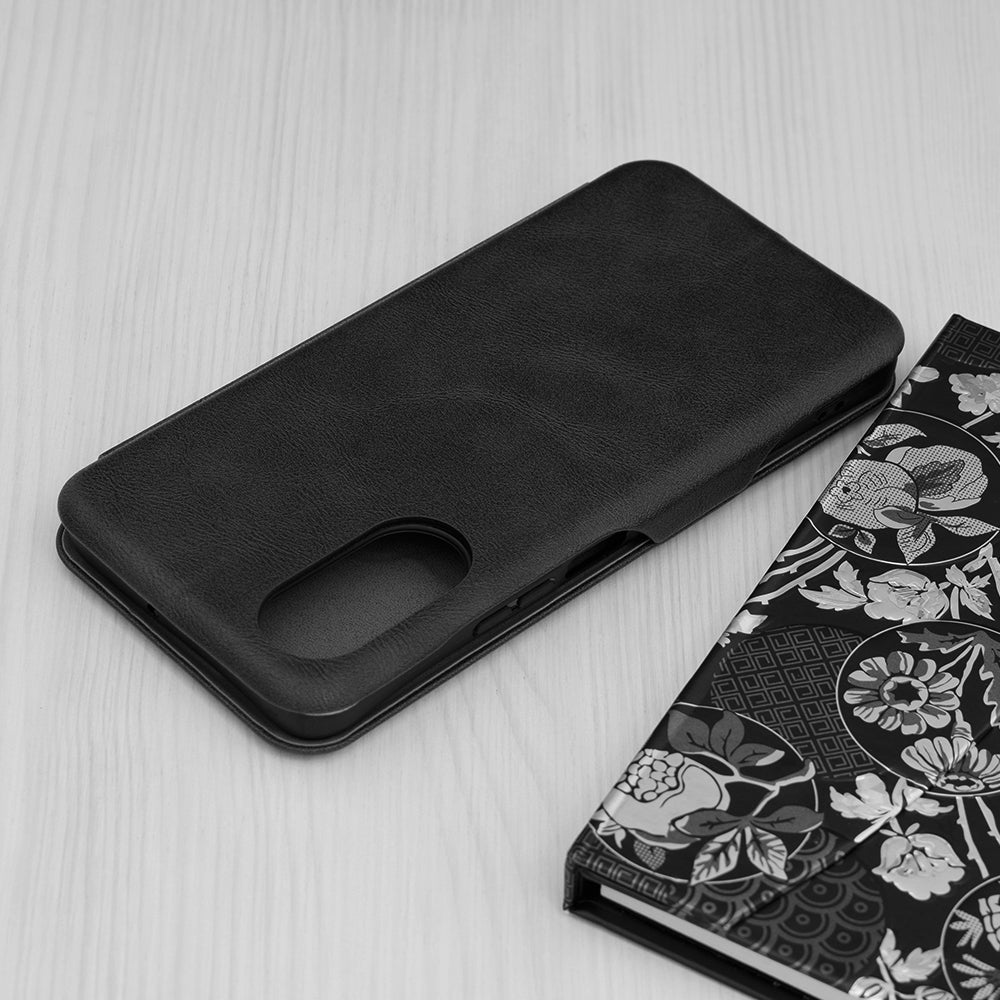 Husa de protectie Techsuit Safe Wallet Plus compatibila cu Honor Magic6 Pro, acoperire spate, negru