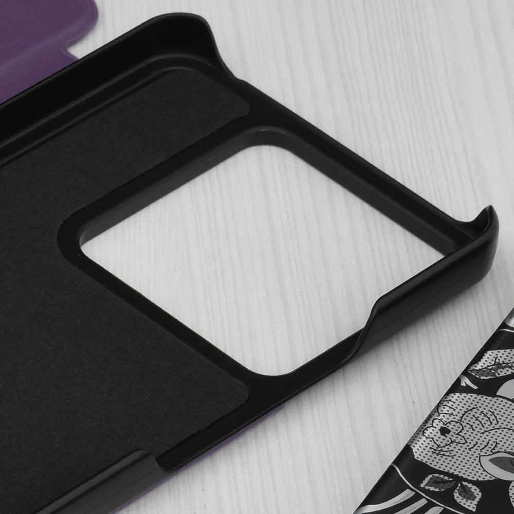 Husa de protectie Techsuit eFold Series compatibila cu Xiaomi Redmi Poco X5 Pro, acoperire spate, negru