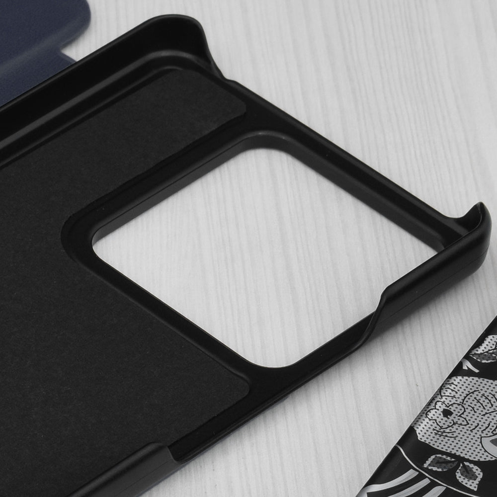 Husa de protectie Techsuit eFold Series compatibila cu Xiaomi Redmi Note 8 Pro, acoperire spate, negru