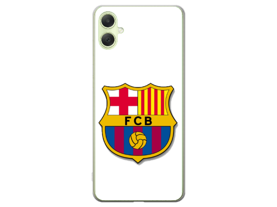 Husa Silicon HQCover compatibila cu Samsung Galaxy A31, model Fotbal FCB, rezistenta la socuri si zgarieturi, SP1M00001