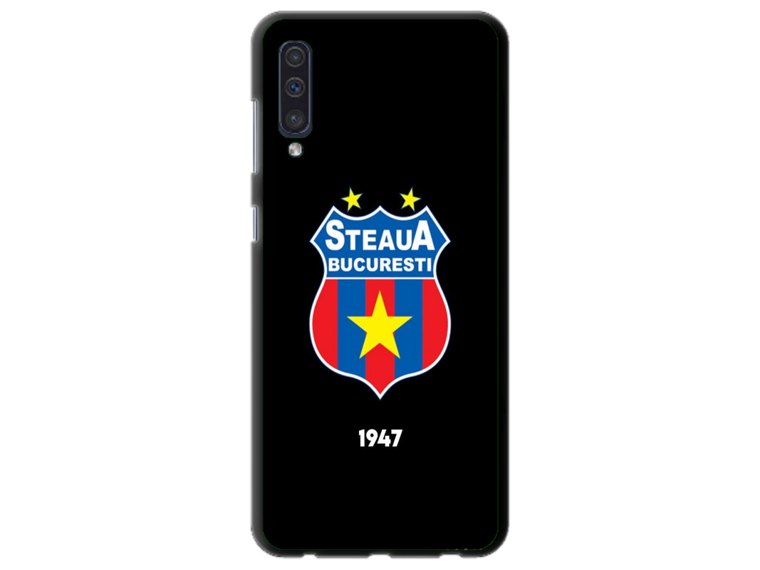 Husa Silicon HQCover compatibila cu Samsung Galaxy A30s, model Steaua Bucuresti, rezistenta la socuri si zgarieturi, SP1M00004