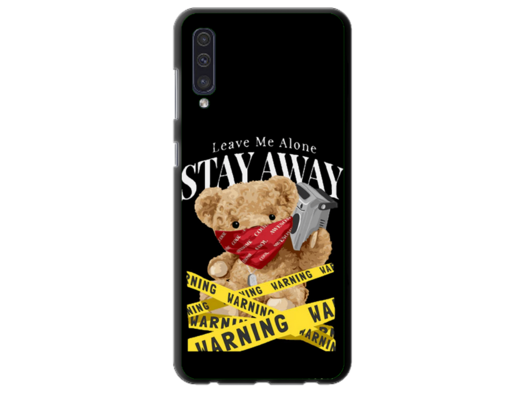 Husa Silicon HQCover compatibila cu Samsung Galaxy A50, model Urs Cool v3, rezistenta la socuri si zgarieturi, SP1M00036