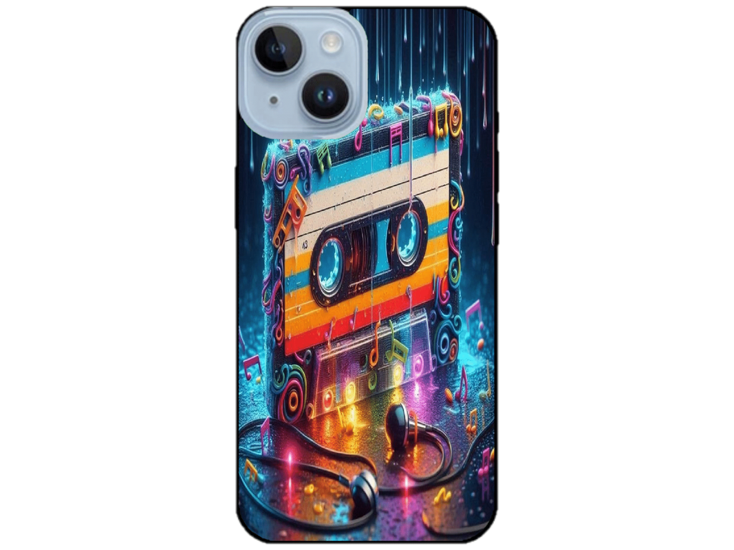 Skin Casette, compatibil cu Apple iPhone 15, M0068