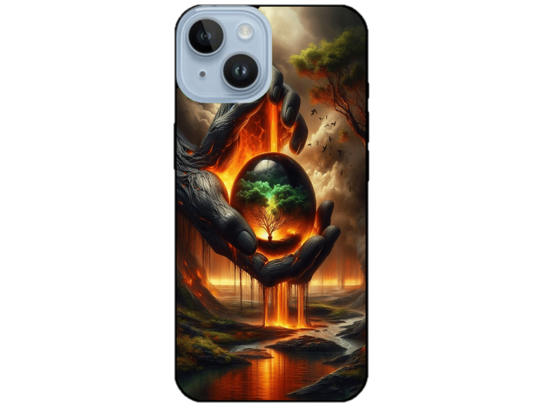 Skin Earth, compatibil cu Apple iPhone 15, M0153