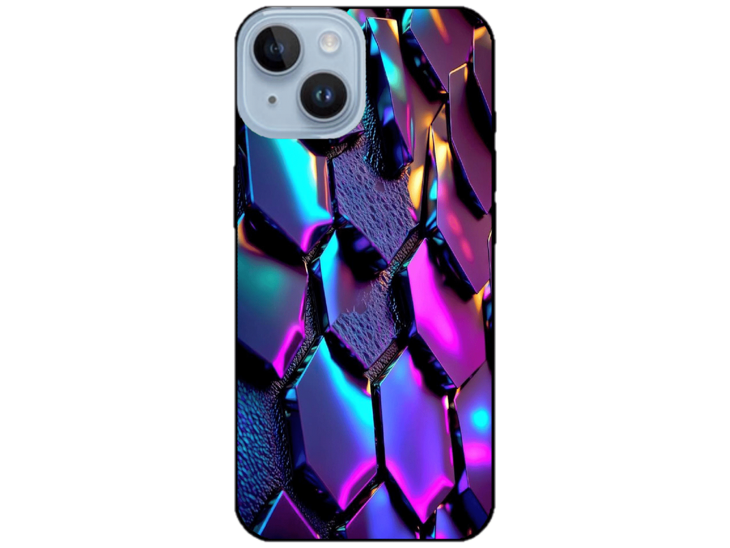 Skin Hexagons 2, compatibil cu Apple iPhone 14, M0214