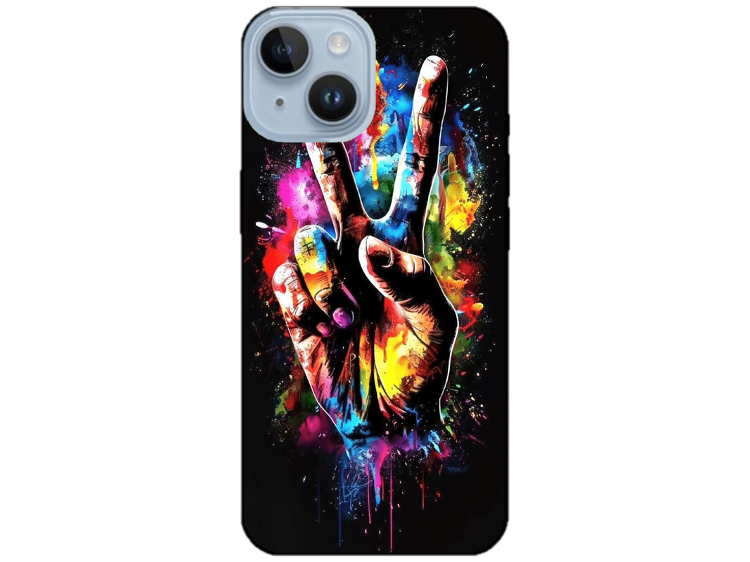 Skin Peace, compatibil cu Apple iPhone 14 Plus, M0241