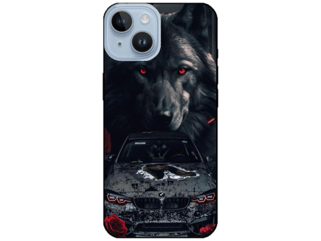 Skin Wolf, compatibil cu Apple iPhone 14, M0245