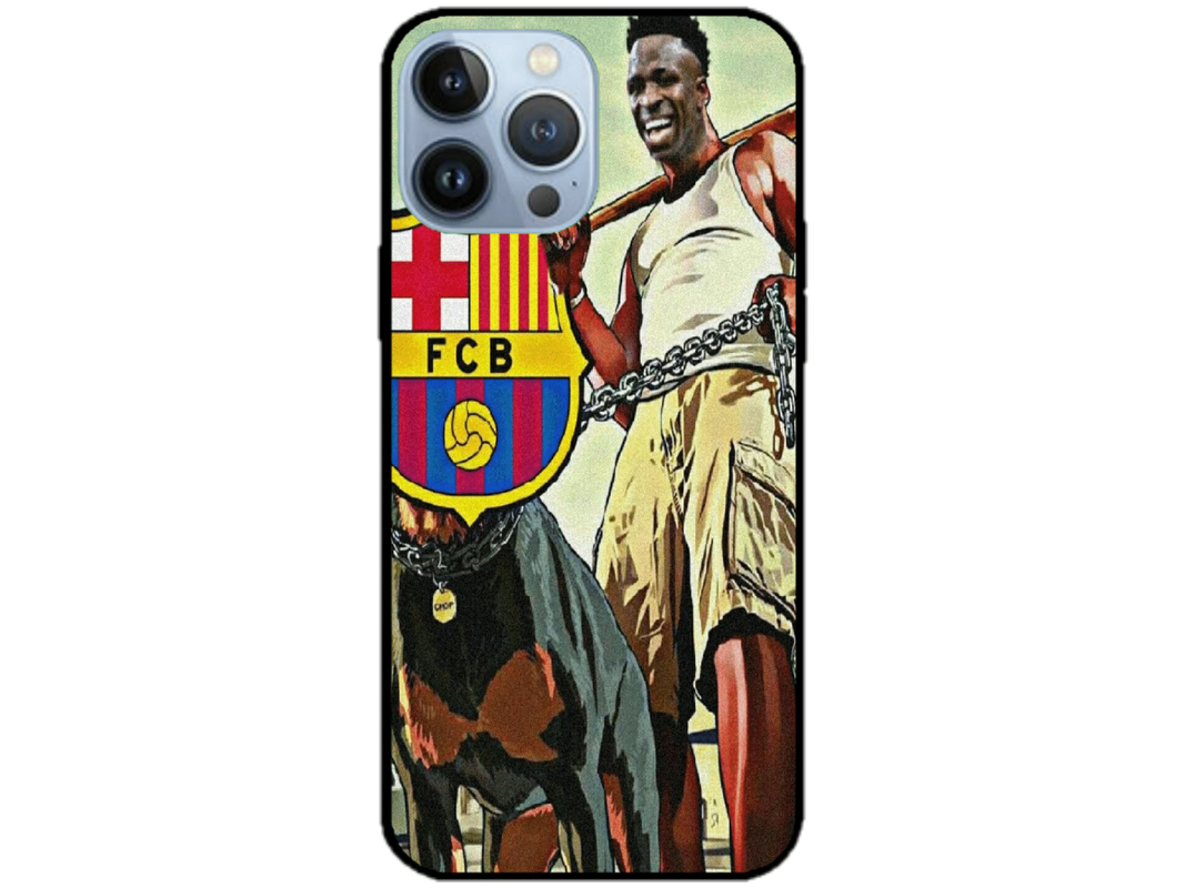 Skin FC Barcelona 1, compatibil cu Apple iPhone 14 Pro Max, M0055